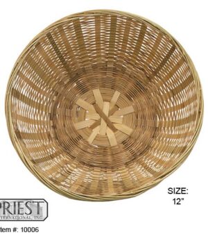10006 (12" RND BAMBOO BUN BASKET)