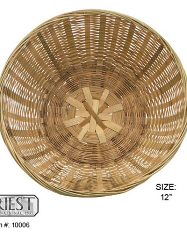 10006 (12" RND BAMBOO BUN BASKET)