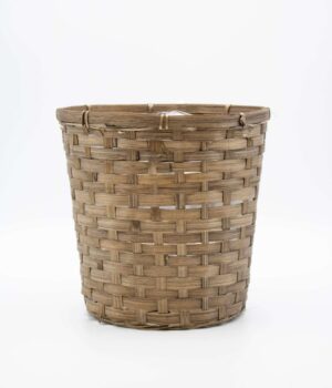 10288 (8" RND BROWN STAINED)