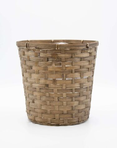 10288 (8" RND BROWN STAINED)