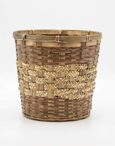 19/8SRL (8" ROUND BROWN POT COVR)