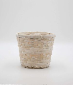 G89PW (6" WHITE WASH  RATTAN/LING)