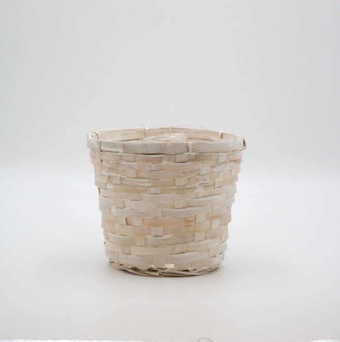 G89PW (6" WHITE WASH  RATTAN/LING)