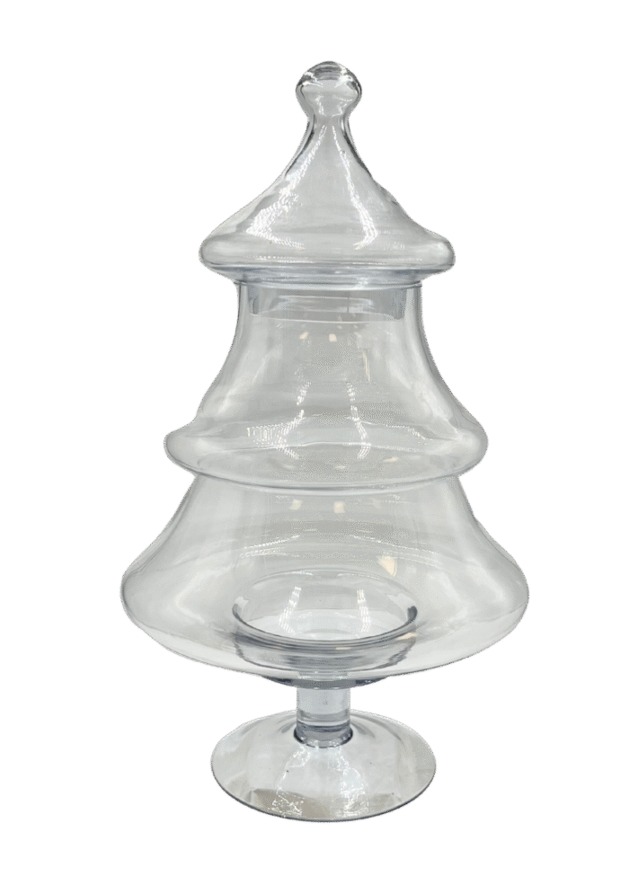77-023 16″ CHRISTMAS TREE JAR CASE PK 2