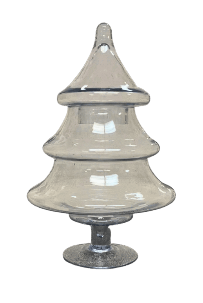 77-024 14″ CHRISTMAS TREE JAR CASE PK 2