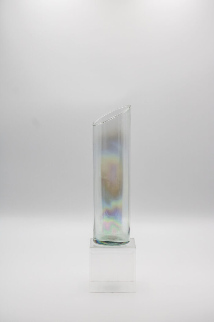 PTD-CSL123-RAINBOW (12" SLANT CYLINDER VASE) CASE PK 24