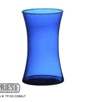 TP-D3-COBALT (8" GATHERING VASE) CASE PK 12