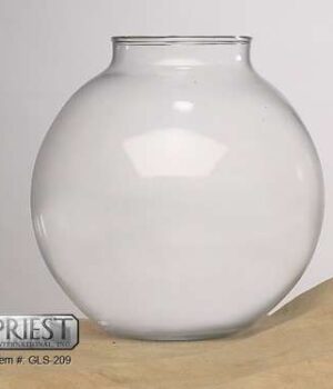 GLS-209 (6" GLASS PUMPKIN) CASE PK 24