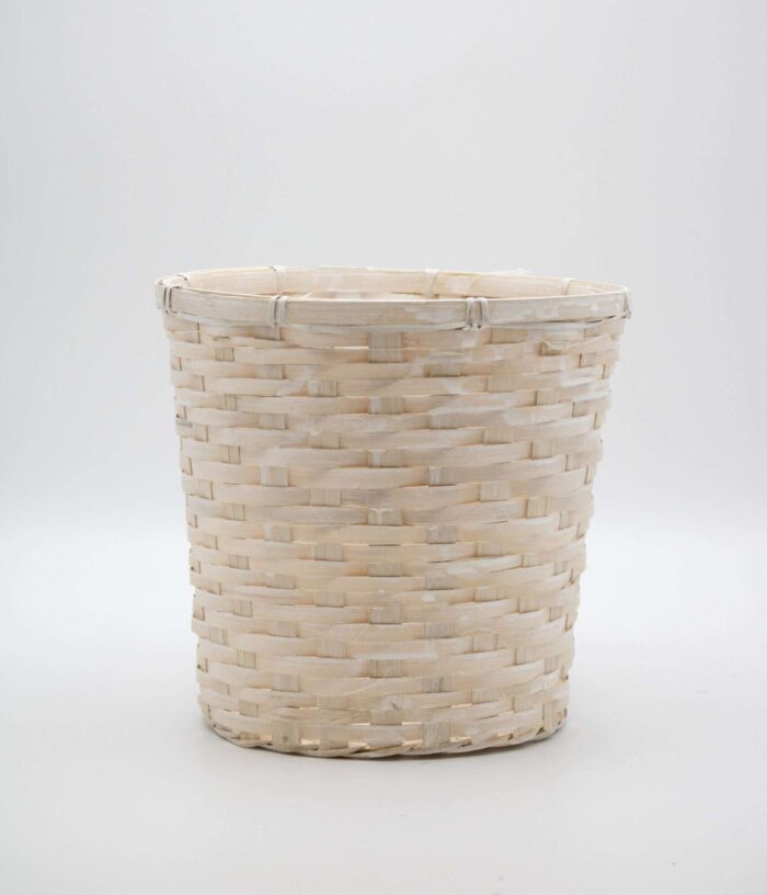 G90PW (8" HONEY WHITE/RATTAN LINING)