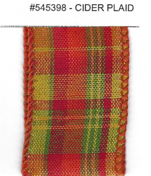 CIDER PLAID