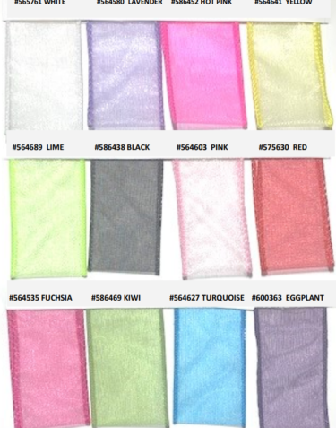 SHEER SPRING RIBBON SELECTION