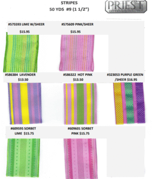 STRIPED RIBBON SELECTION