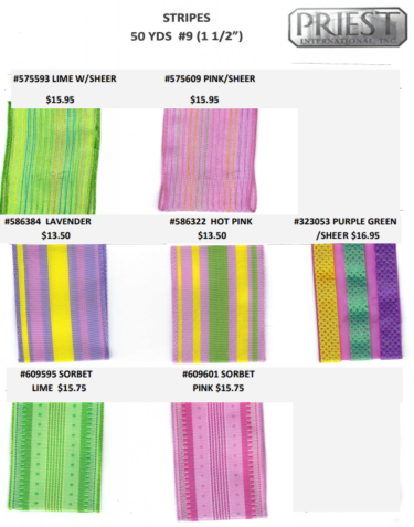 STRIPED RIBBON SELECTION