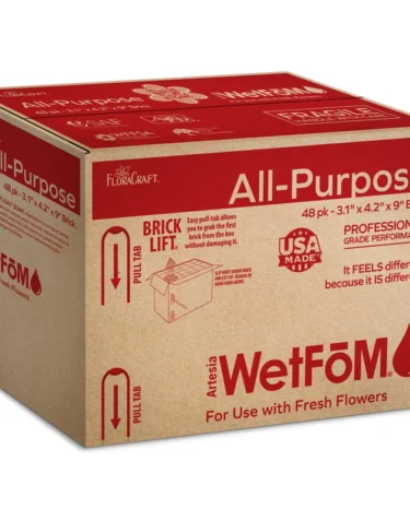 FLOWER FOAM BRICKS (9"X4"X3" CASE PK 48)