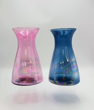 KL-410 ASSORTED (9" RAINBOW NAVY BLUE/PINK AFRICA VASE) CASE PK 12