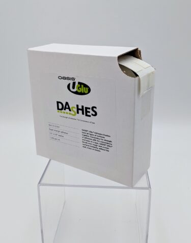 31-01541 U-GLU DASHES 1/5"X5/8" 1,000 PER ROLL